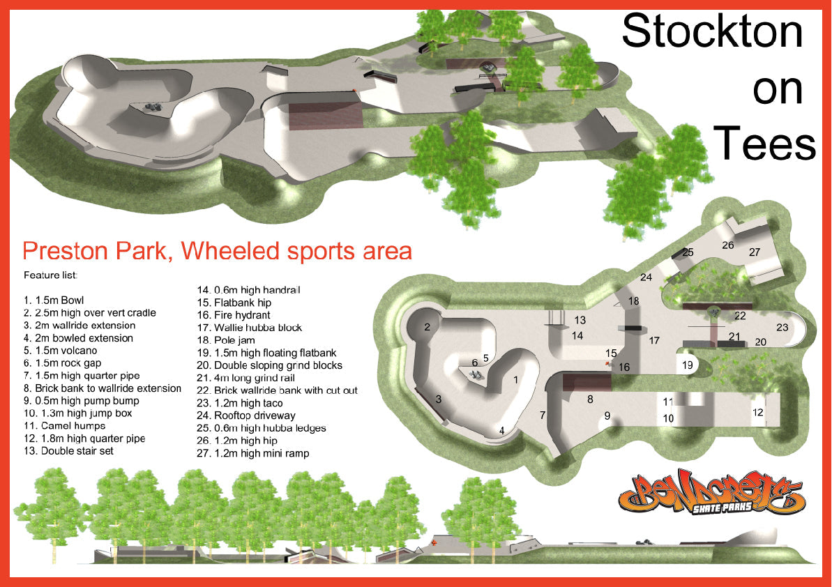 Preston Park - Skatepark Design Proposals