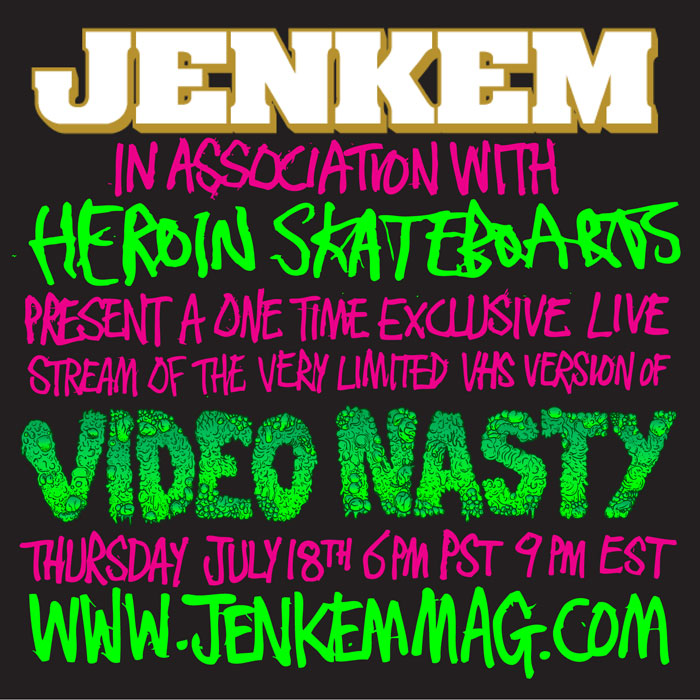 Heroin's Video Nasty, streamed for free!