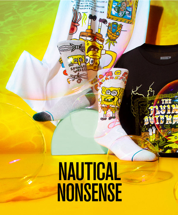 Stance Teams Up With Sponge Bob Square Pants