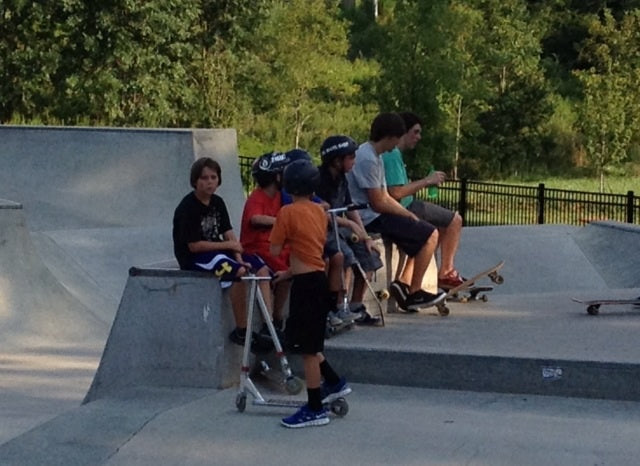 Unwritten rules of the skatepark