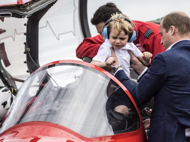 Prince George Caught Wearing... Baby Banz!