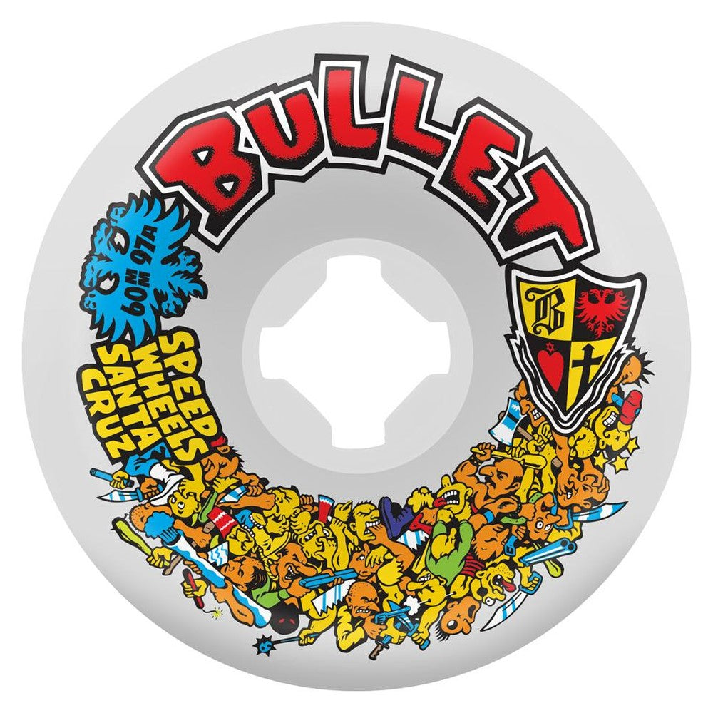 Slime Balls Bullet Riot Vomits 97a Wheel - White