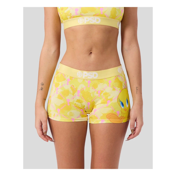 PSD Looney Tunes Tweety Lux Boy Shorts - Multi