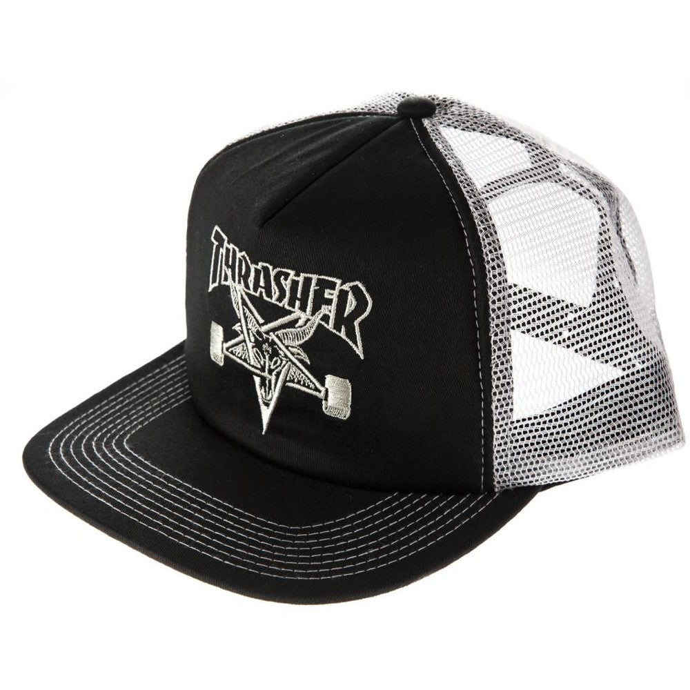 Thrasher SK8 Goat Embroidered - Black/Grey