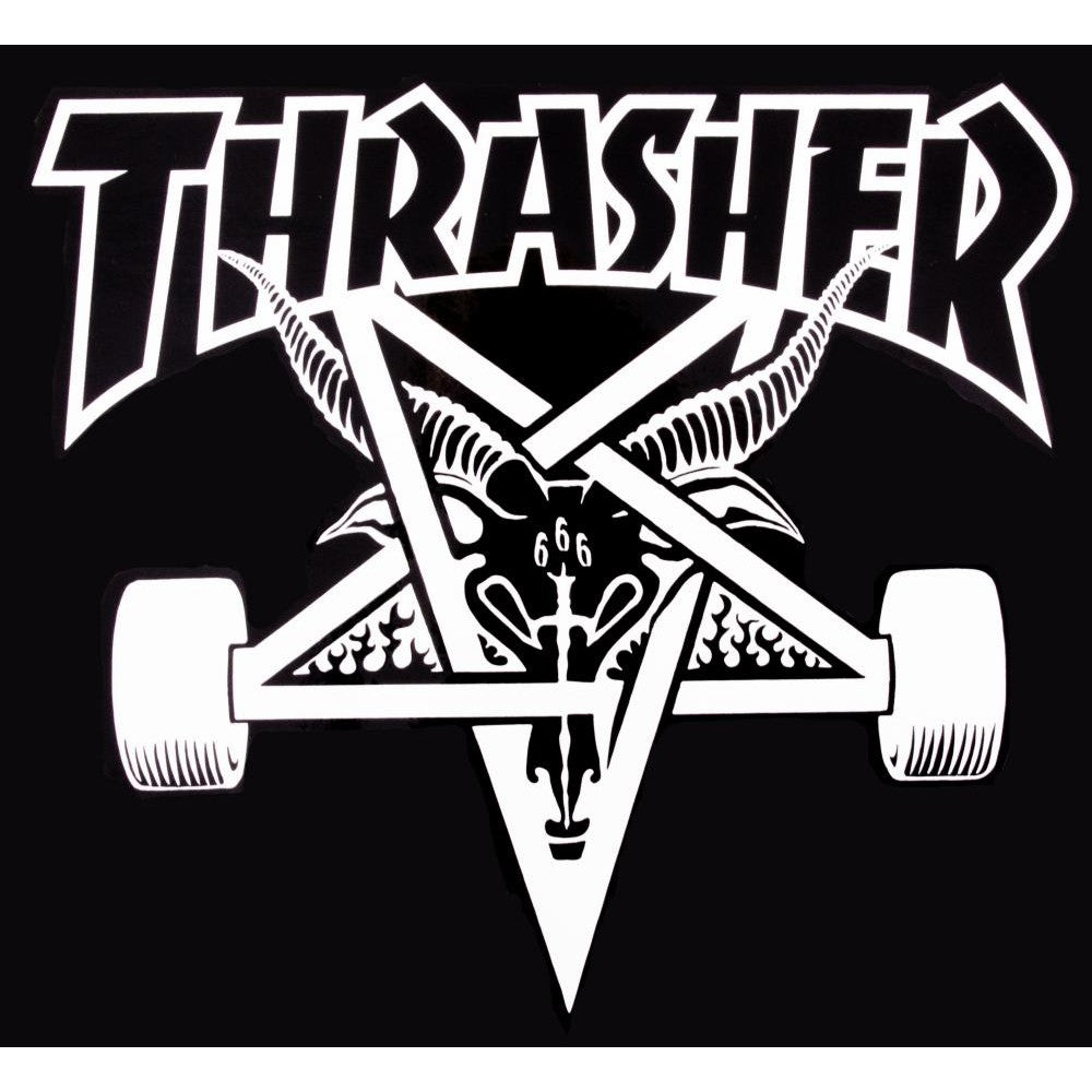 Thrasher Skate Goat Cloth - Black