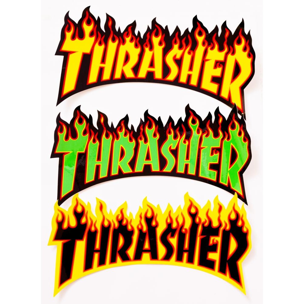 Thrasher Flame Logo Large - Multi