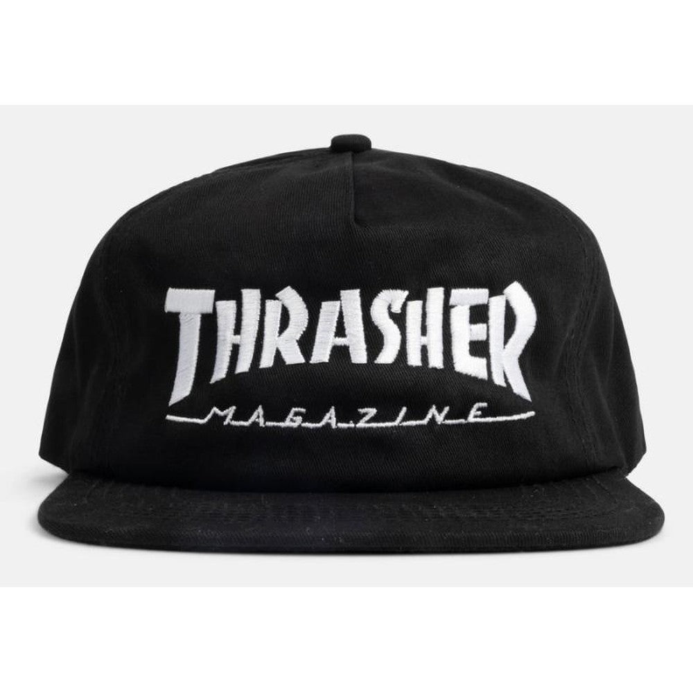 Thrasher Mag Logo Snapback - Black/White