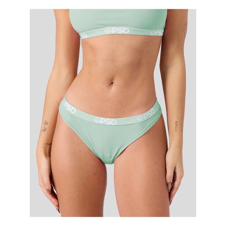PSD Ribbed Mint Thong - Mint