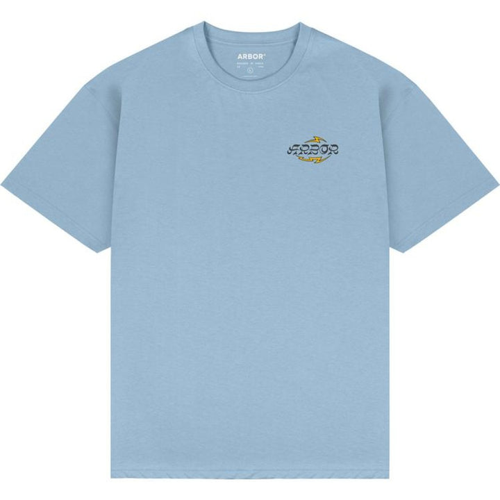 Arbor Throwing Bones T-Shirt - Sky Blue