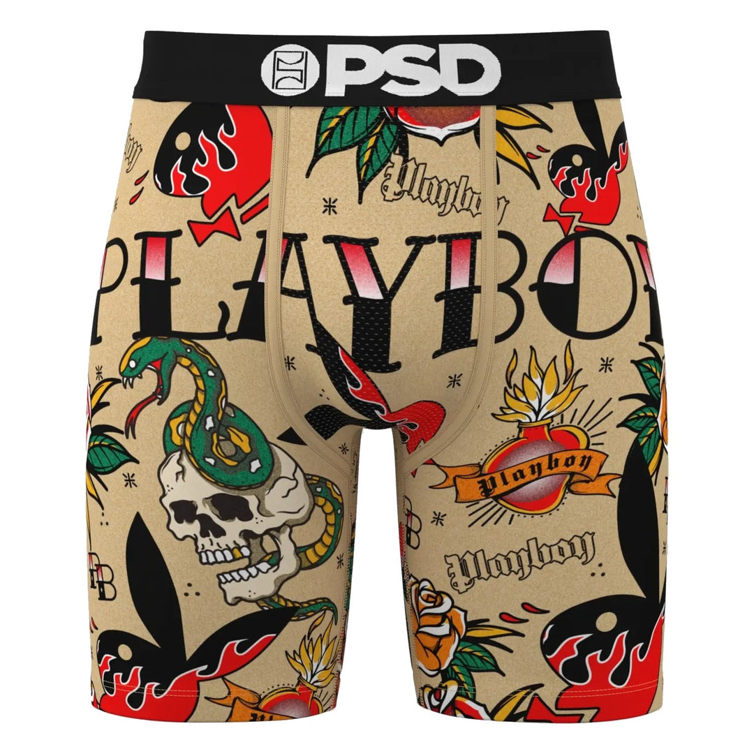 PSD Playboy Inked Boxer Briefs - Multi