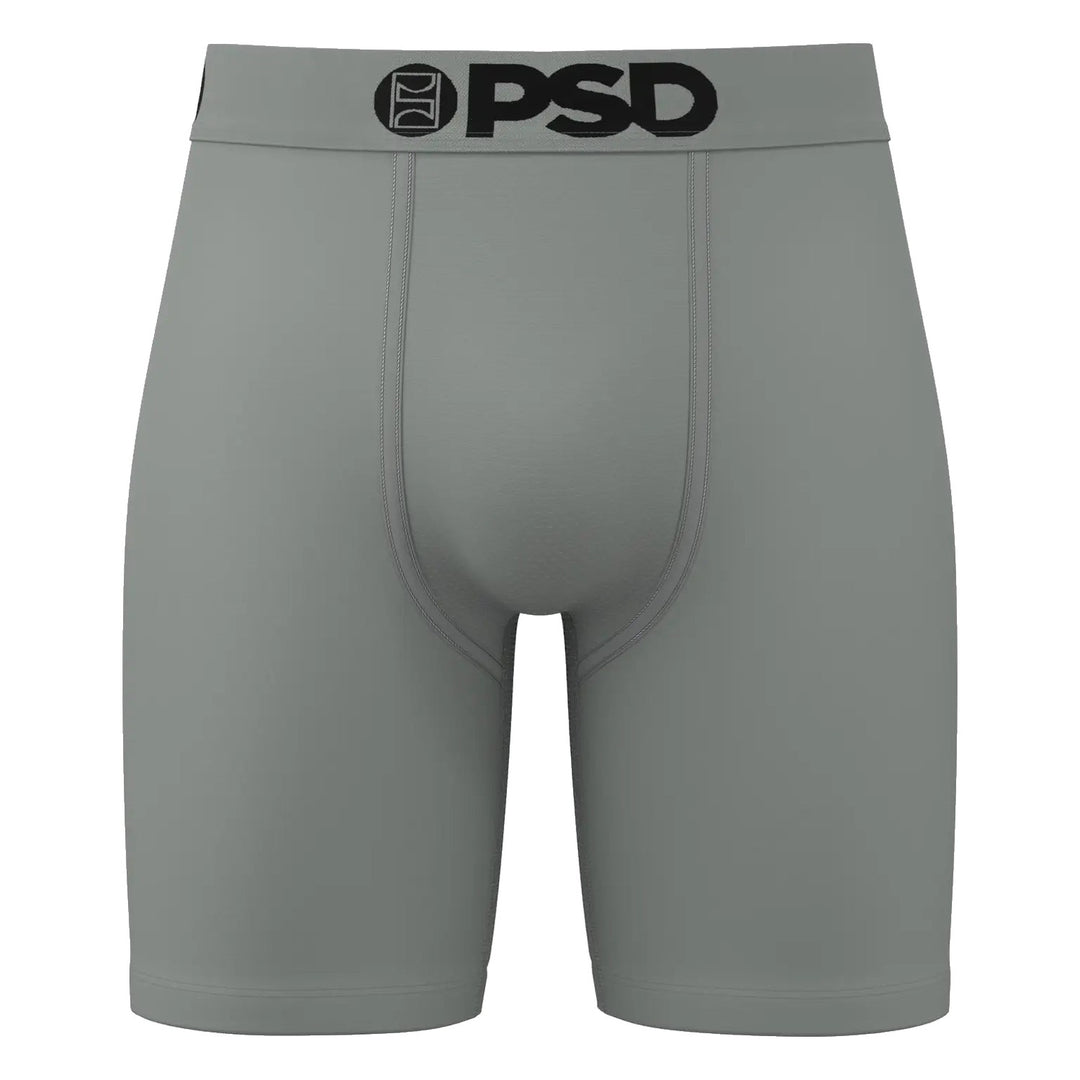 PSD Solids Gun Metal Boxer Briefs - Gray