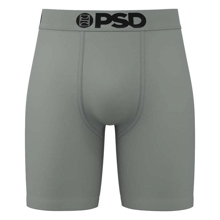 PSD Solids Gun Metal Boxer Briefs - Gray