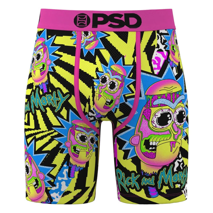 PSD Rick and Morty Gnarly Boxer Briefs - Multi
