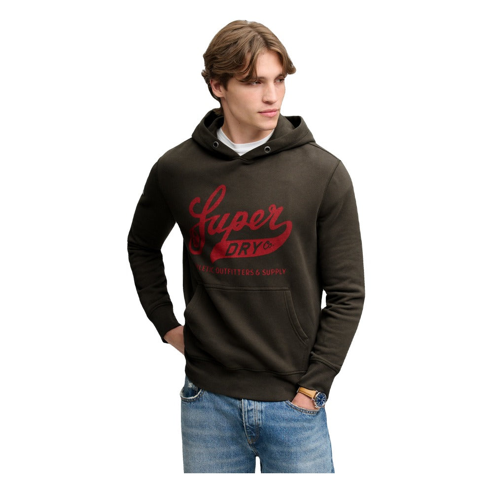 Superdry Vintage Script Hoodie - Vintage Black
