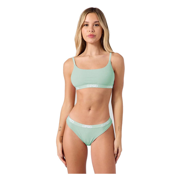 PSD Ribbed Mint Thong - Mint
