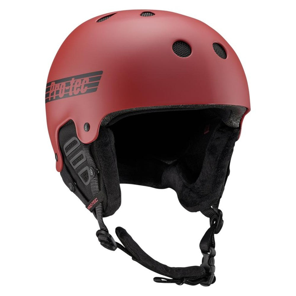 Pro-Tec Old School Cert Snow W/MIPS - Matte Red
