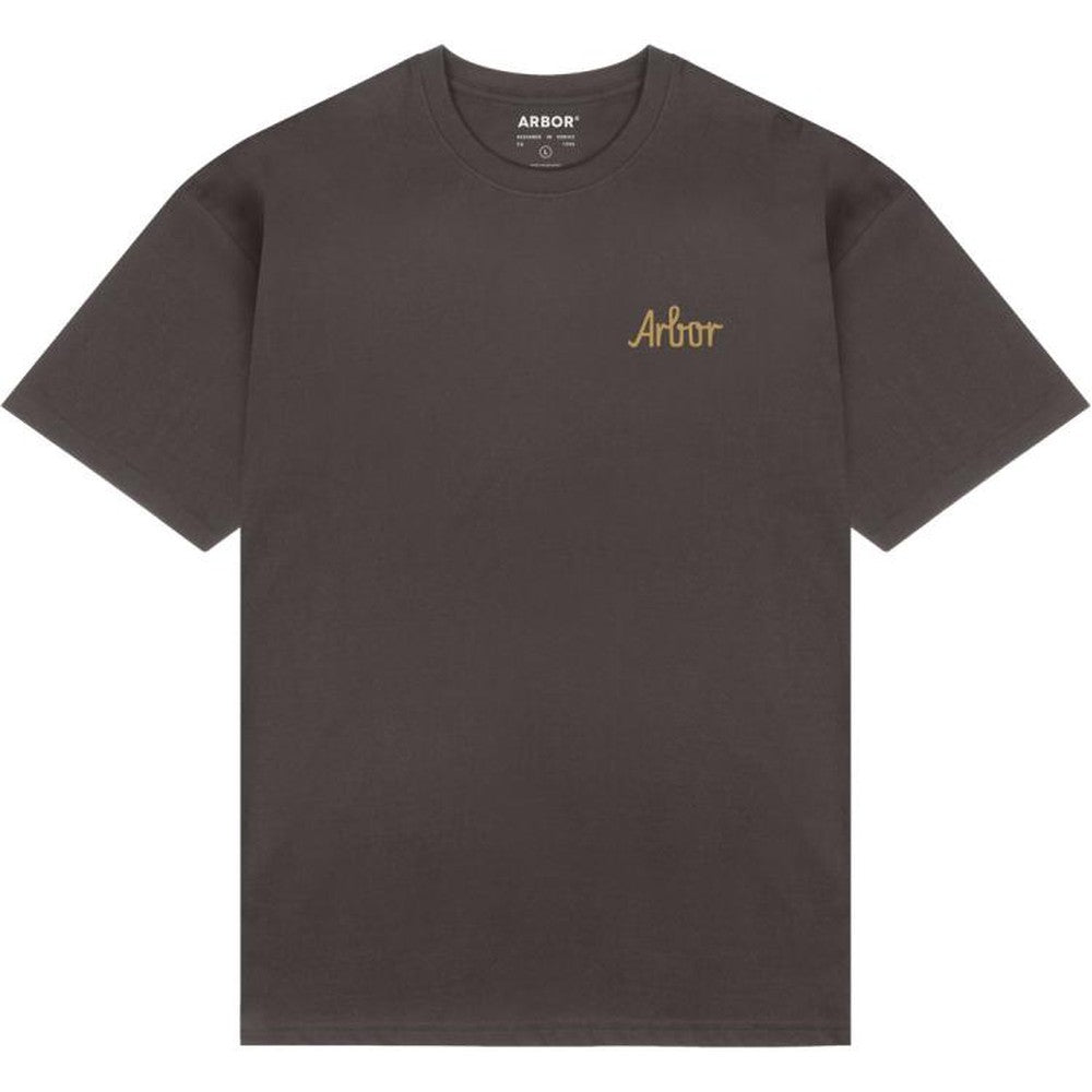 Arbor Poppy T-Shirt - Faded Black