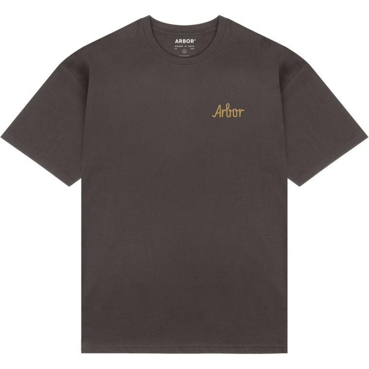 Arbor Poppy T-Shirt - Faded Black