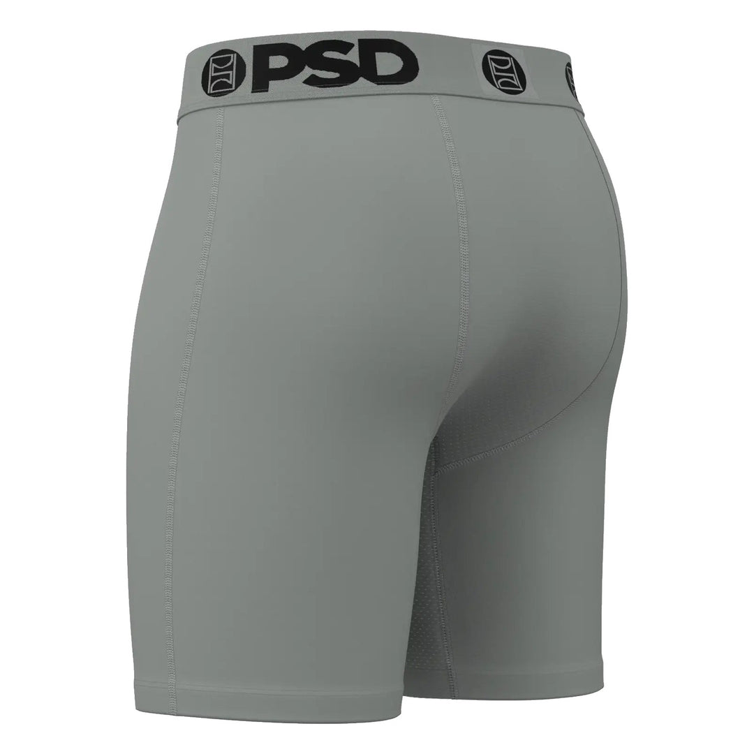 PSD Solids Gun Metal Boxer Briefs - Gray