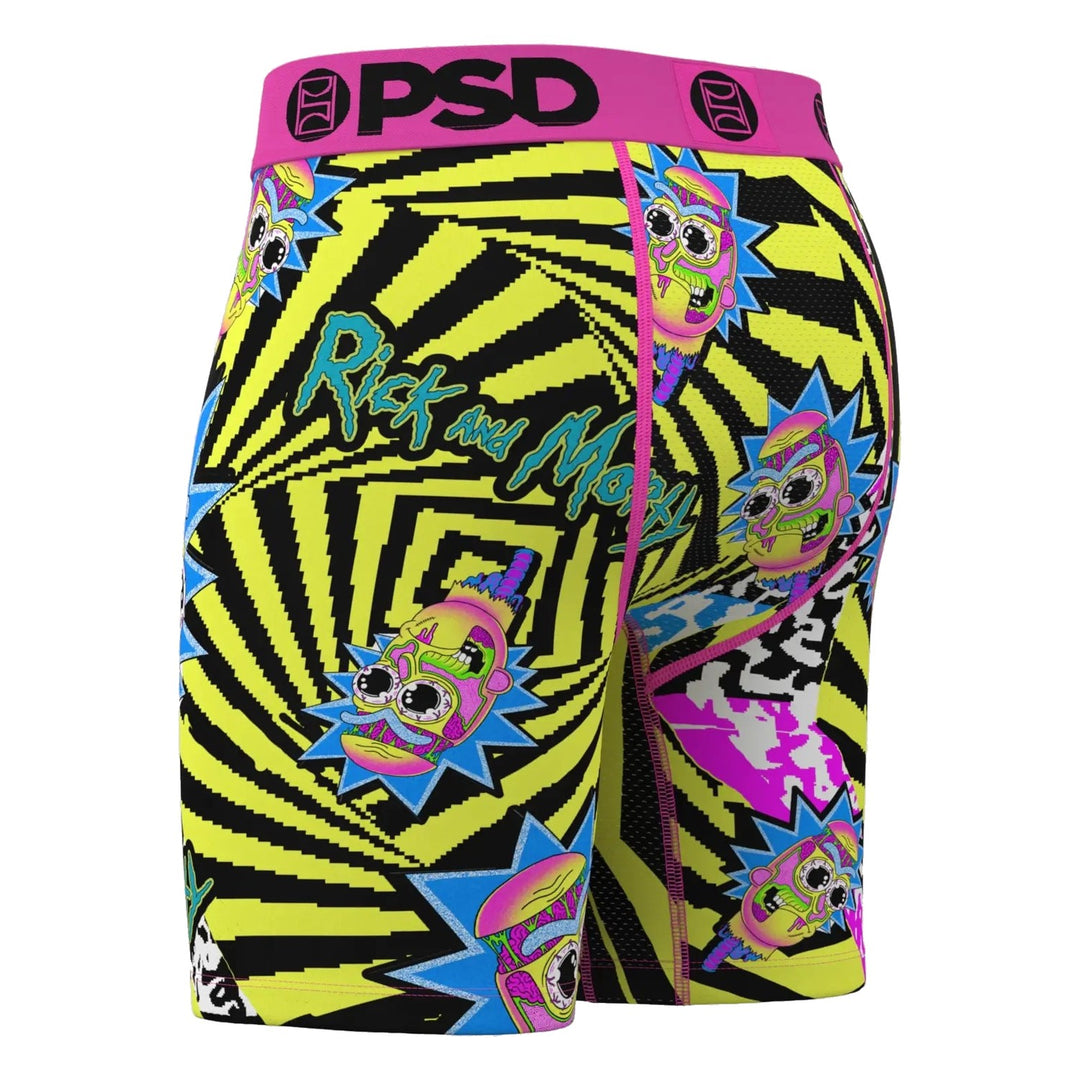 PSD Rick and Morty Gnarly Boxer Briefs - Multi