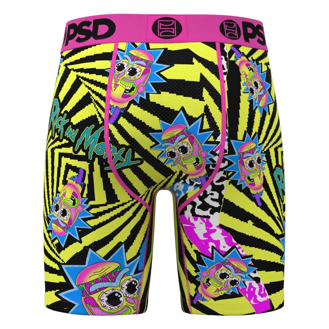PSD Rick and Morty Gnarly Boxer Briefs - Multi