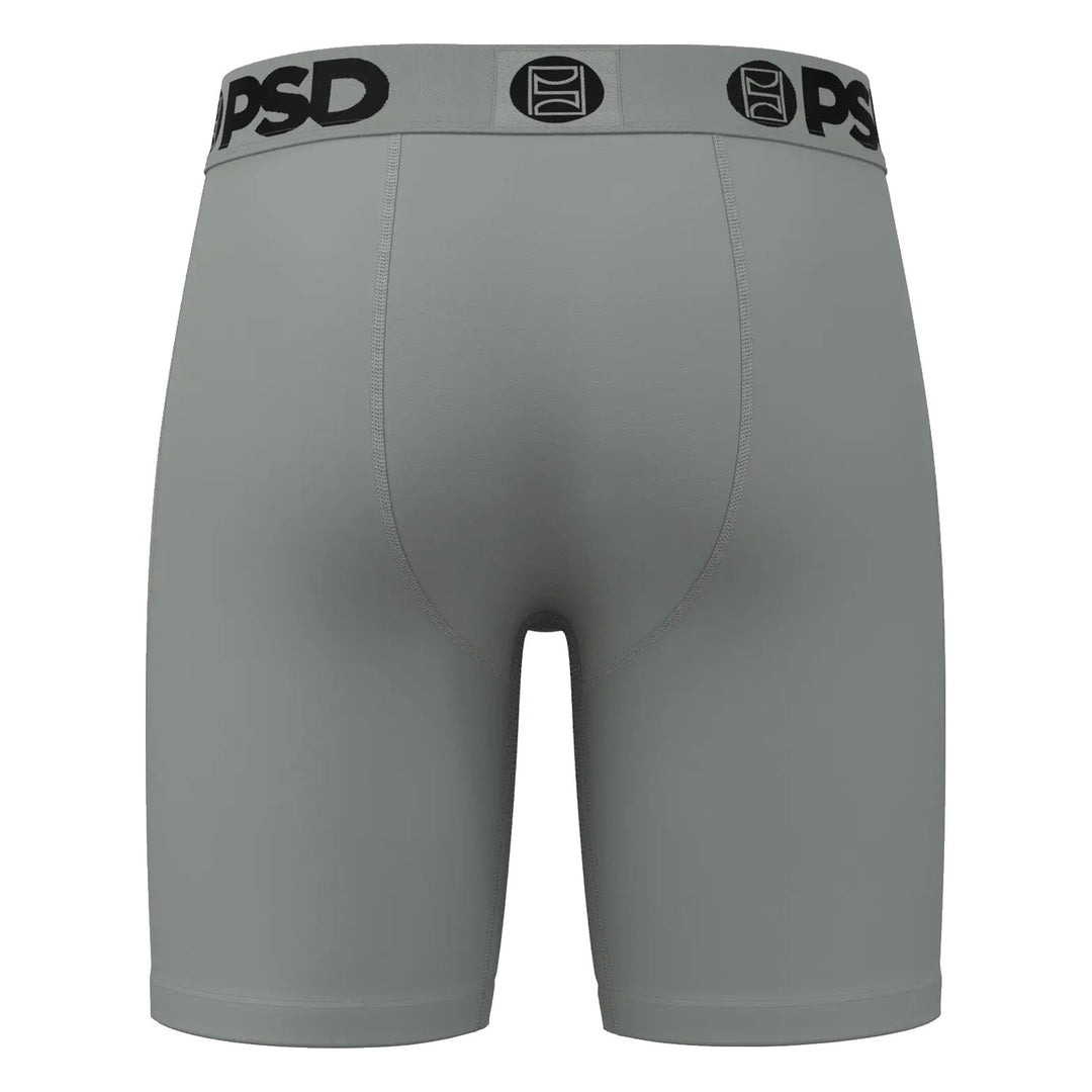 PSD Solids Gun Metal Boxer Briefs - Gray