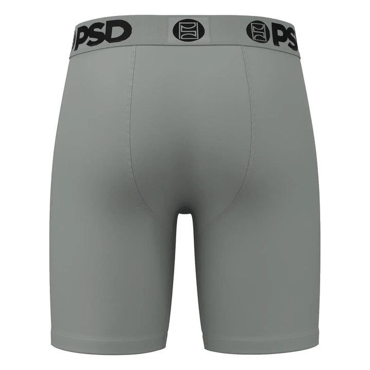 PSD Solids Gun Metal Boxer Briefs - Gray