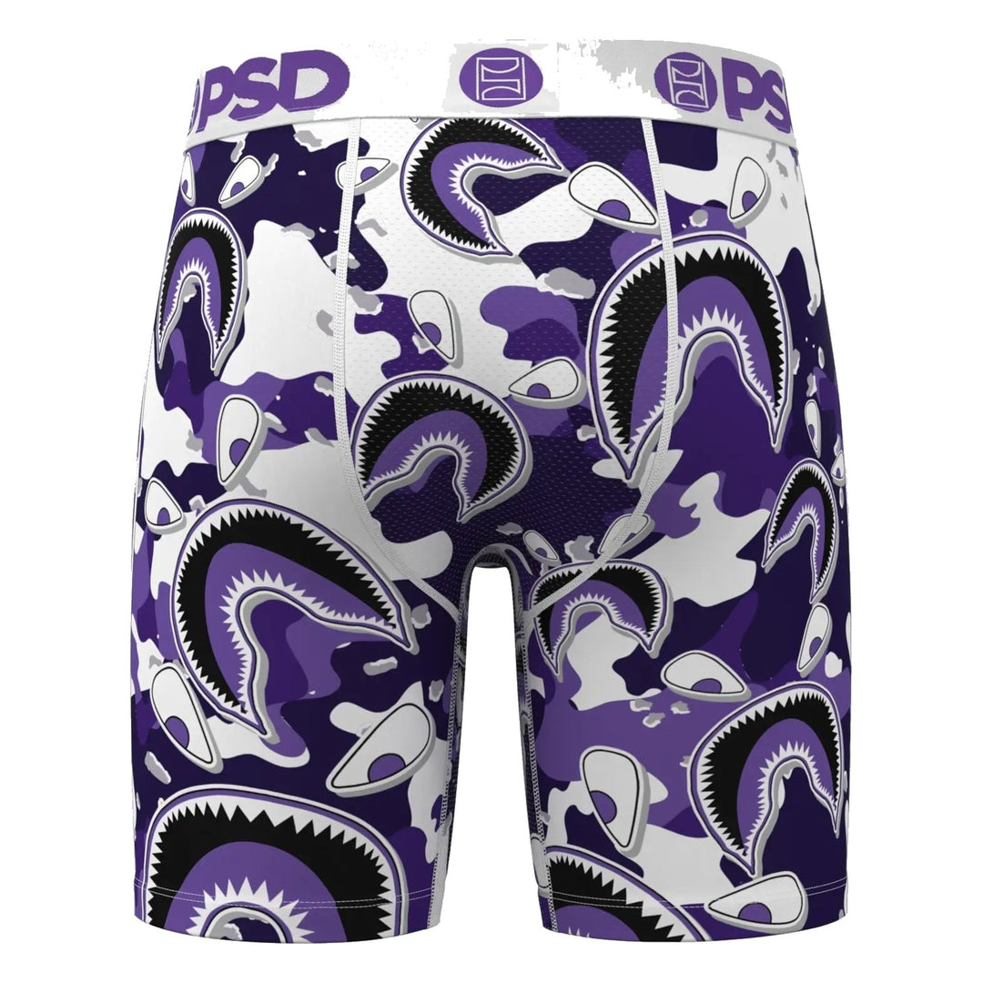 PSD Warface Purple Shark Boxer Briefs - Multi