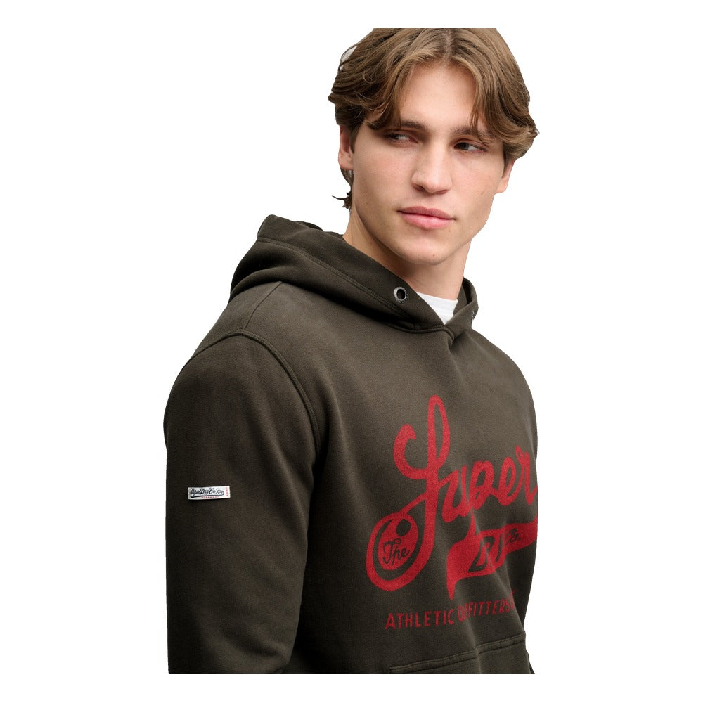 Superdry Vintage Script Hoodie - Vintage Black