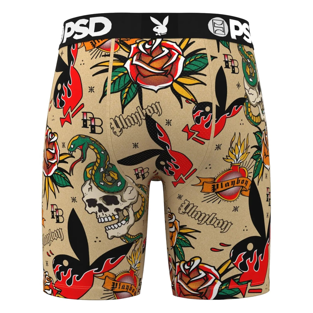 PSD Playboy Inked Boxer Briefs - Multi