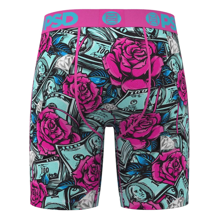 PSD Stacked Roses Boxer Briefs - Multi