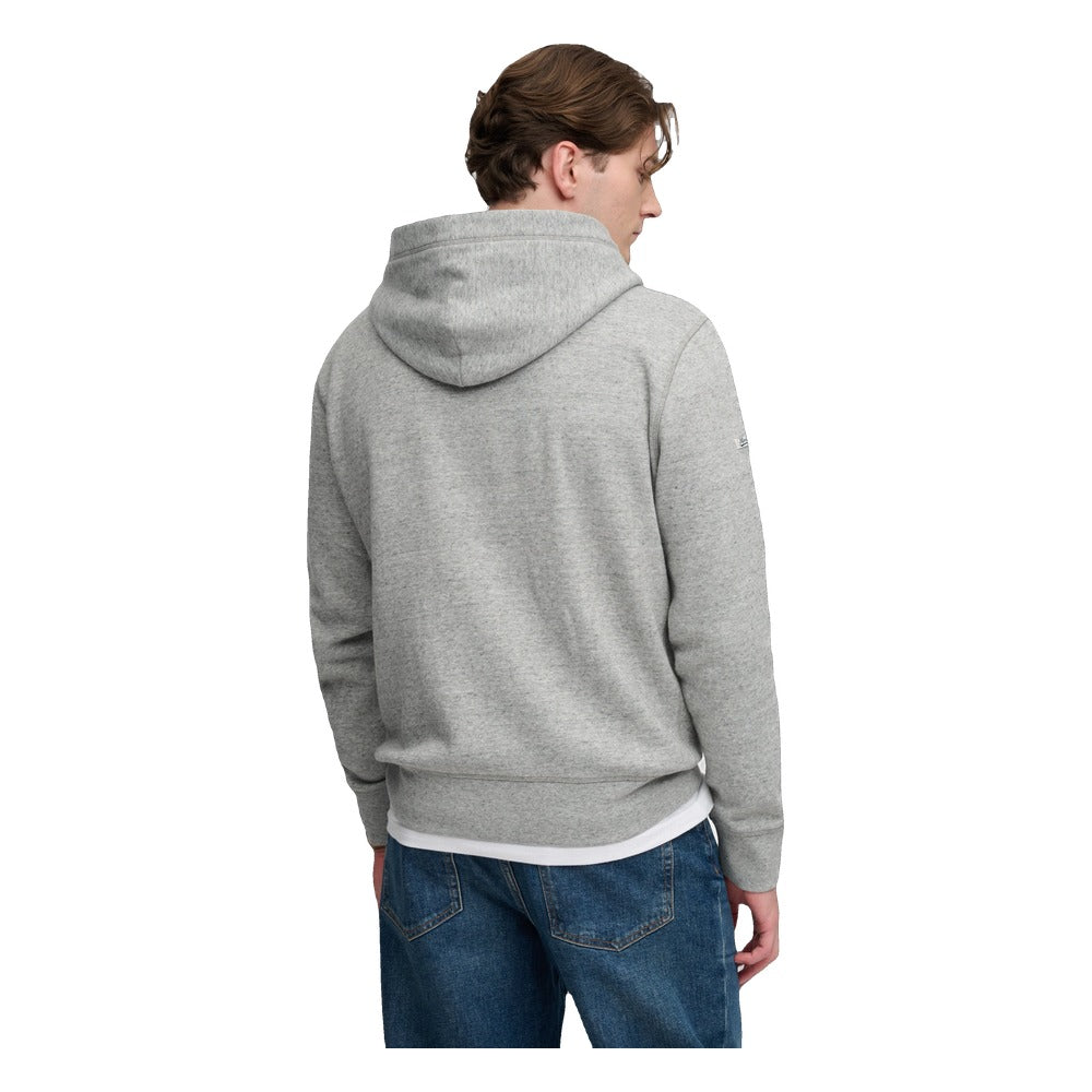 Superdry Vintage Script Hoodie - Athletic Grey Marl