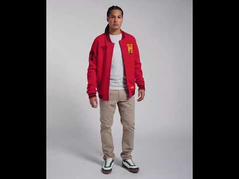 Superdry Collegiate Jersey Bomber Jacket