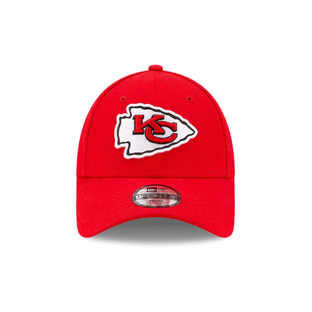 New Era Kansas City Chiefs Youth The League Red 9FORTY Adjustable Cap