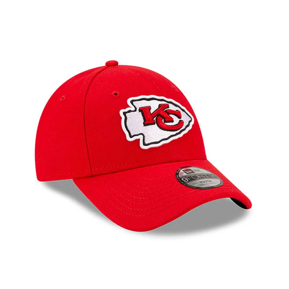 New Era Kansas City Chiefs Youth The League Red 9FORTY Adjustable Cap