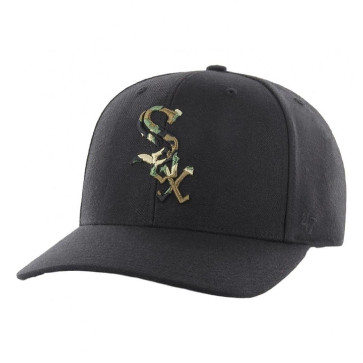 47 Brand MLB Chicago White Sox Camfill Cap - Black
