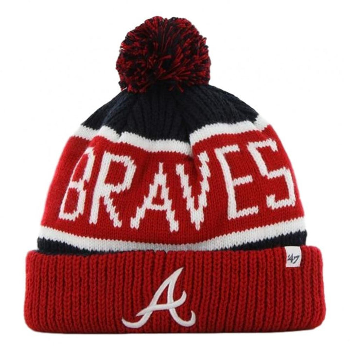 47 Brand Calgary Atlanta Braves Beanie - Navy