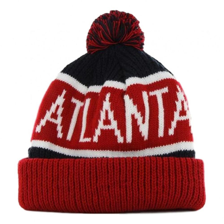 47 Brand Calgary Atlanta Braves Beanie - Navy