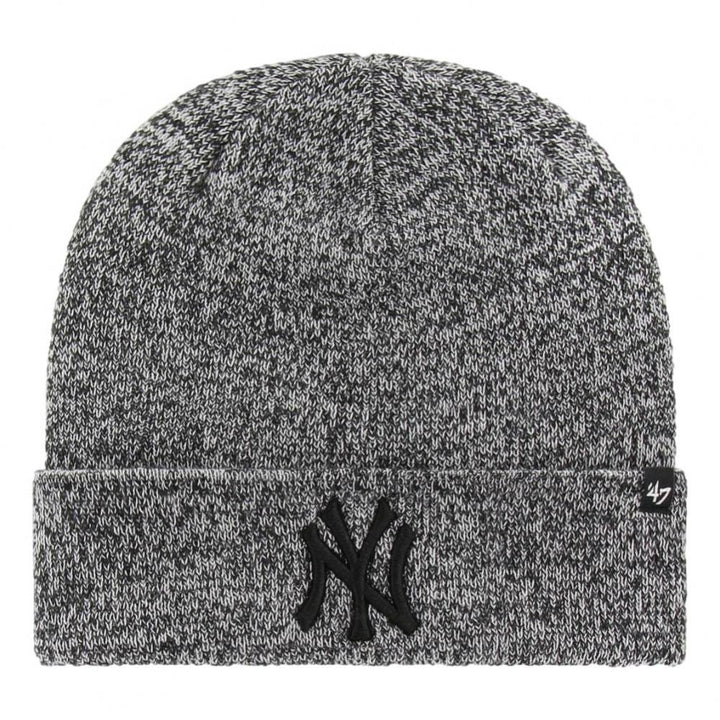 47 Brand New York Yankees Checker Beanie - Black