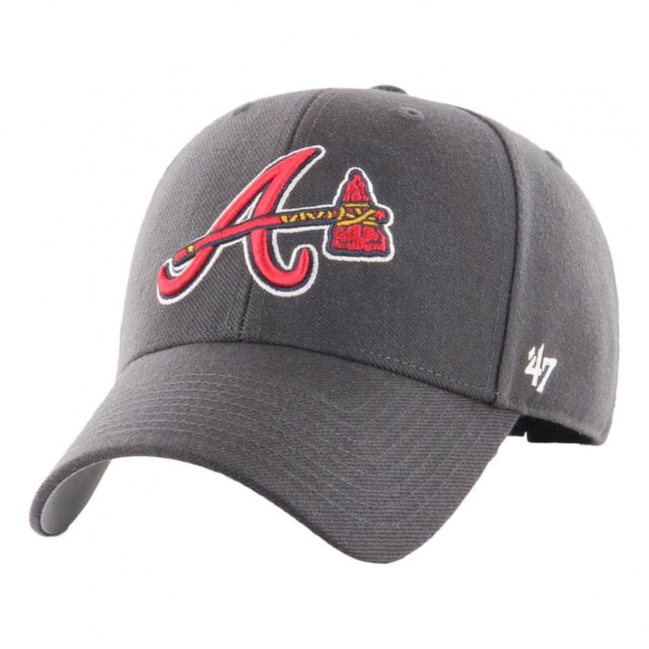 47 Brand MLB Atlanta Braves Cap - Charcoal