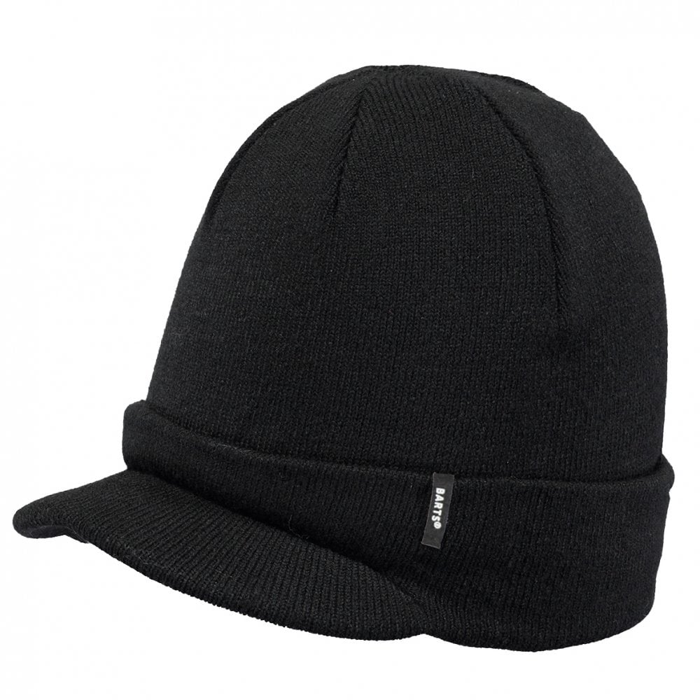 Barts Zoom Visor Beanie - Black