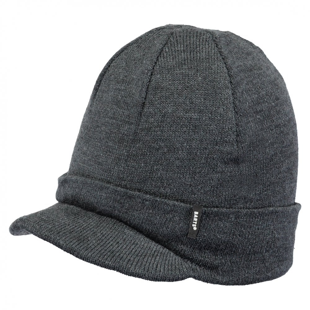 Barts Zoom Visor Beanie - Dark Heather