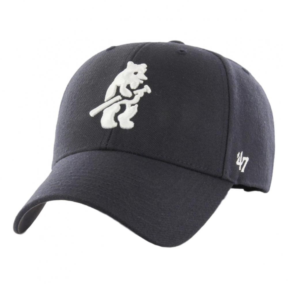 47 Brand MLB Chicago Cubs Cooperstown MVP Cap - Navy