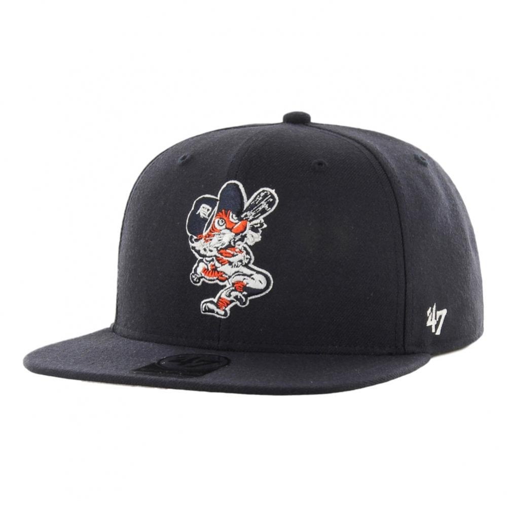 47 Brand Detroit Tigers No Shot Captain Cap - Navy