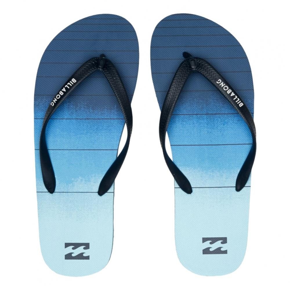 Billabong Tides 73 Stripe Flip Flops - Navy