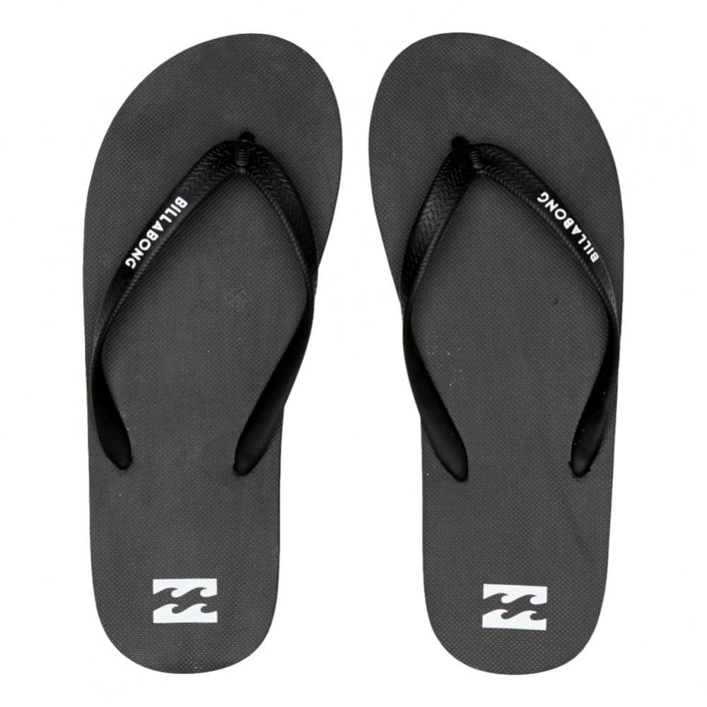 Billabong Tides Solid Flip Flops - Black