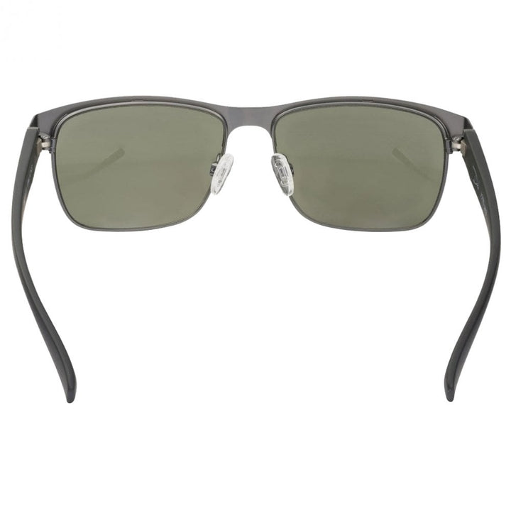 Bloc Deck Sunglasses - Matt Gun / Matt Black / Green