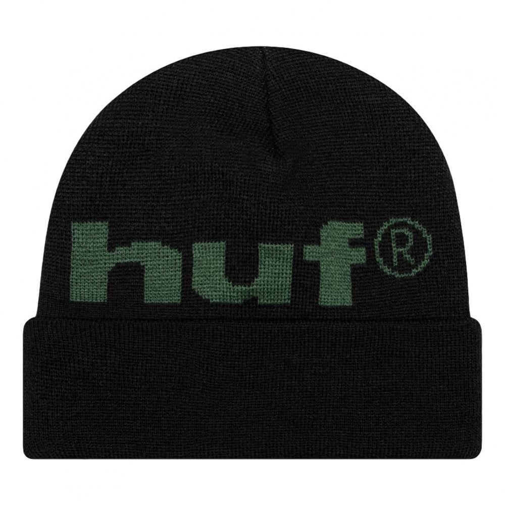 Huf 98 Logo Beanie - Black