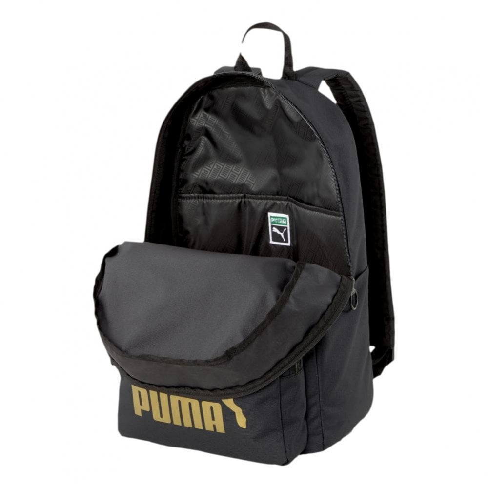 Puma Originals Backpack - Black / Gold
