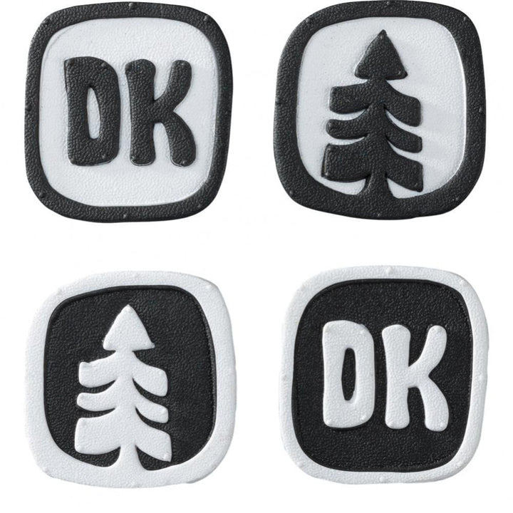 Dakine DK Dots Stomp Pads - Black / White